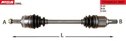 Aks Komple Sol-(ABS Li)-(Hyundaı. i10 08 > 11 Benzinli)