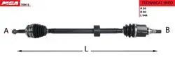 Aks Komple Sağ (Toyota: Corolla-Auris 1.6 VVTI Benzinli Man.-Otom. 13 > 16 / Corolla 1.6 Man.-Otom. 16 >)