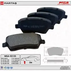 Fren Balatası Ön Clio III Duster Dokker Lodgy Logan Modus Megane IV 1.6 16V H4m / Nissan:Micra 03-10 / Note 07 > 11