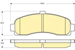 Balata Fren Ön-(Nissan: Micra-K11 92 > 02)