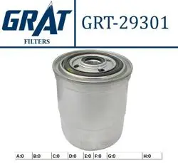 Mazot Filtresi-(Mazda: E2200 94-98 / Hyundai: H100 2004-12 2.5D 2.5 TD 2.6D / Kia: Bongo 2010-14 K2500 2.5 CRDI K2900 Ym) Kısa Kapalı Tip