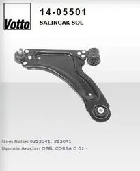 14.05501 / Salıncak Sol (Opel: Corsa C / Combo)