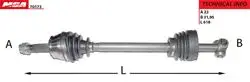 Aks Sol (Fiat: Doblo 1.9D / 1.2 8V)