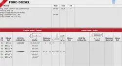 Subap Takımı 020 / Gs 1534 / 2 Gs 1533 / 2