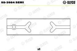 553984Semı4 / Kol Burcu Adet (Ford: Transit V184 2.4 D V347 2.4 TDCI 06-12 / Peugeot: Boxer III 2.2) /