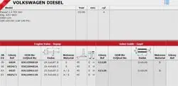 Takım Subap (16V) Volkswagen Passat 20 Bkd Bma Bmp