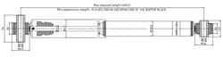 A.1723G / Amortisör Arka Sağ / Sol-(Ford: Focus 1.6 TDCI 2004-2011 / Mazda3 09-13)
