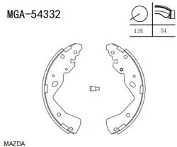 Kampana Balata Ford Ranger 1999-2002
