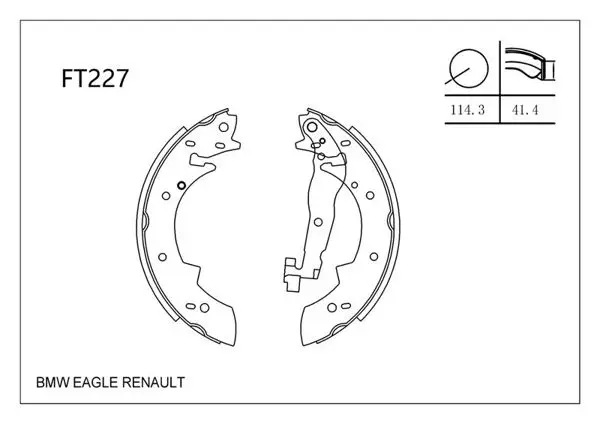 Kampana Balata (BMW: E30 90-96 / Alfa Romeo: 33 90-94)