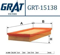 Hava Filtresi-(VW: Golf V 1.4Fsı 03-/ Polo 1.4Fsı 02-06 / Touran 1.6Fsı 03-07 115Hp)