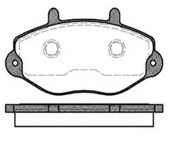 Ön Fren Balatası (Ford: Transit T15)