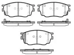 Balata Fren Ön-(Mazda: Mazda-6 03 > 07 1.8-2.0)