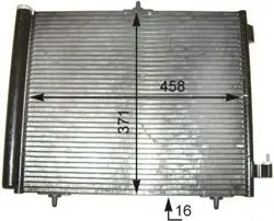 Klima Radyatörü-(Citroen: C2 / C3 / C3 Plurıel)