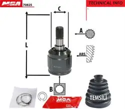Aks Kafa Ic-(Hyundai: Elantra 90 > >) (25×23×35)
