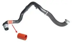 Turbo Hortumu Küçük Silikon 52 mm X 9 Cm (Renault: Master III 2010 > 2016)
