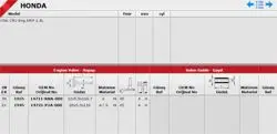 Subap Tk 02-Civic-CRV-Frv 1.8İ 16V 140Hp Subap Marka
