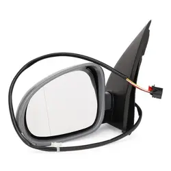 Sol Ayna Komple Elektrikli Boyanır Tip-Geniş Acılı (VW Golf 03-08)