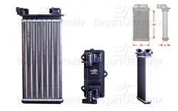 Kalorifer Radyatörü Mekanik 264X134 mm BMW E30 315 316 I 318 I 323 I 324 I 325 I 1982 >