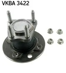 Arka Teker Rulmanı Poryalı Set (Opel Astra F G Combo Vectra A)
