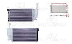 Su Radyatörü Mekanik Mt 548X317x17 Fiat Panda 1.1 1.2 4X4 1.2 Lpg 03 >