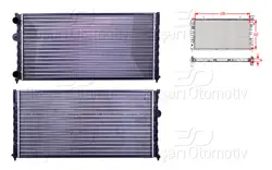 Su Radyatörü Mekanik Mt-At 630X322x34 mm VW Polo 3 Classic (6V2) 1.9 TDI 96-01 Caddy 2 Mpv (9K9b) 1.9 TDI 96-04 Seat Ibiza 2 (6K1) 1.9 TDI 93-02 Cordoba (6K1, 6K2) 1.9 TDI 96-02