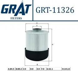 Mazot Filtresi Master III Traffic III Nissan Navara 2.3 DCI 16-> > / Mercedes X 220D-X 250D) (Mercedes Om622 / W447 Vito)