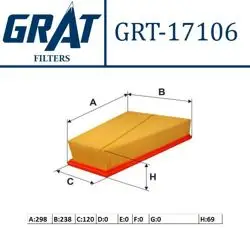 Hava Filtresi (Ford: Mondeo 1.6-1.8-2.0 07 -)