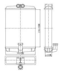 Kalorifer Radyatörü Brazing (Mercedes W202-W208-W210)