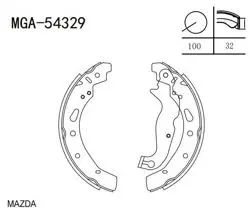 Kampana Balata Mazda 2 09-13 Fiesta 08