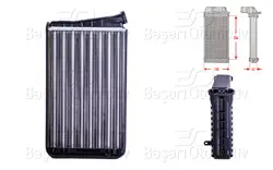 Kalorifer Radyatörü Mekanik Mt-At 240X148 mm Opel Omega B 94 03 Mechanıcal