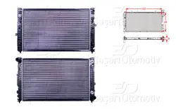 Su Radyatörü Mekanik At 632X399 mm Audi A4 A6 Passat2.4 2.5 TDI 99 > 05