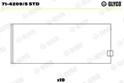 Kol Yatak Std (Fiat Marea 2.0 20V 1996- Bravo 2.0 20V 02 / 95-)