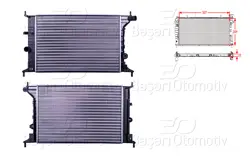 Su Radyatörü Mekanik Mt 537X359x22 Opel Vectra B 1.6 16V 1.8 16V 2.0 16V Meka