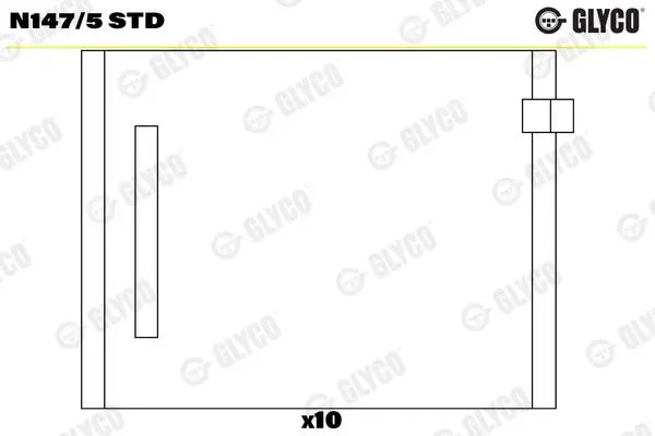 N-1475 Std / VW T5 Passat 1.9 2.5 1,3 Eksantrik Yatak 038103673
