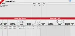 Subap Takımı (Hyundai: i10 1.2 08 > 13- i20 1.2-1.4 16V)