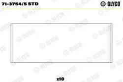 Kol Yatak Std Volvo (850 / 960 / S70 / S40 / V40 / S60 / S80 / Xc90 / V70 / Xc70) Benzin (96-09) (Renault Safrane 2.0 16V 2.5 20V)