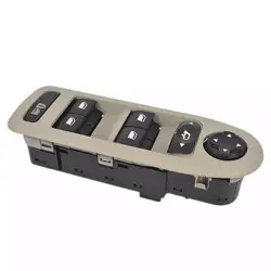 Peugeot 308 2007-2013 Ön Sol Cam Düğmesi Bej Renk