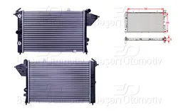 Su Radyatörü Mekanik At 538X380x32 Opel Vectra A 1.7 1.8 16V 88 >