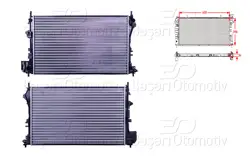 Su Radyatörü Mekanik Mt 650X398x34 Opel Vectra C 2.2Dth 2002 >