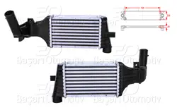Turbo Radyatörü (Intercooler) 150X220x65 Opel Astra G 1.7 Dtı 2.0 Dtı 98 >