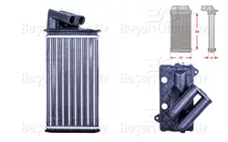 Kalorifer Radyatörü Mekanik Mt-At 260X157 mm Renault Laguna 1.6 1.8 16V 1.9Dcı 1.9Dtı 95-07 Espace 2.0 DCI 06 >