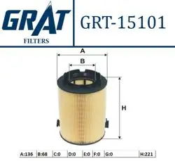 Hava Filtresi (VW Caddy 04-15 Golf 04-14 Passat 06-15 Audi A3 04-13 Seat Leon 06-13 Skoda Octavia 04-08)