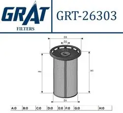 Yakıt Filtresi (Audi: Q3 2.0 TDI 11-/ VW: Passat CC 2.0 TDI 08-11 / Passat 1.6 TDI 2.0 TDI 10 -)