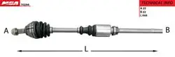 Aks Sağ Abssız (Peugeot: Partner / Citroen: Berlingo 1.4)