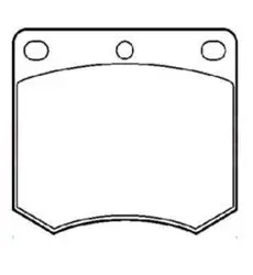 Ön Fren Disk Balata (Ford: Taunus 1.6 76 -)