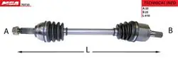 Aks Komple Sol-(Hyundai: Accent 95 > 00 / Accent 00 > 05 Benzinli / Excel 90 > 94)