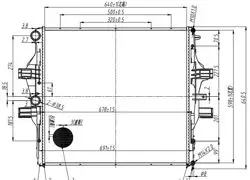 Su Radyatörü Brazing (Iveco: Iveco Daily V 3.0 12= > , Daily VI 3.0D 14= > , Daily Cıtys , Daily Line , Daıl