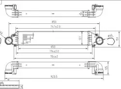Turbo Radyatörü Brazing (Mercedes: W203 00-07 S203 01-07 Cl203 01-08)