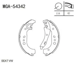 Kampana Balata Volkswagen Polo Aw1 2018 -