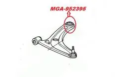 Burc Salıncak Alt-(Sac-Arka)-(Honda: Jazz 02 > 08 / City 04 > 08)